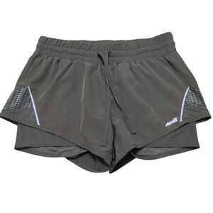 Avia Running Shorts Olive Green Size Small